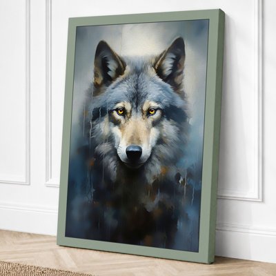 Wolf's Gaze Modern - Print