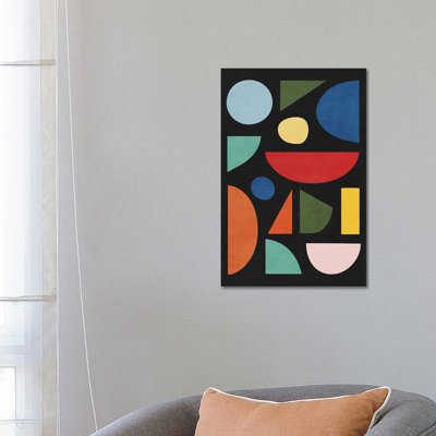«Bold Abstract Artwork» par Colofrul, reproduction d'art sur toile tendue