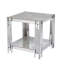 Kya End Table Stone & Stainless Steel