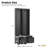 Free Standing Hall Tree Set Of 2, 3-IN-1 Entryway Coat Rack With Black Retro Handles, Seating Bench With Storage Drawers-76454846