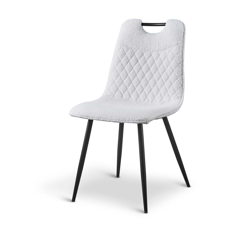 Duneany 47.5cm H Tufted Upholstered Side Chair, White