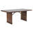 Brown Rectangular Dining Table