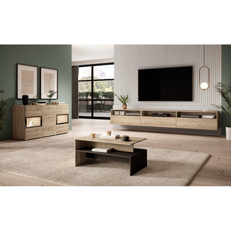 Elginpark Unfinished TV Stand for TVs up to 88"