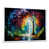 White Floater Framed