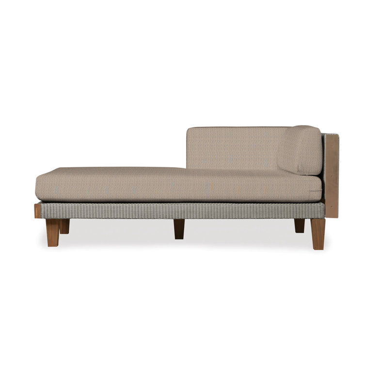 Catalina Outdoor Teak Chaise Lounge