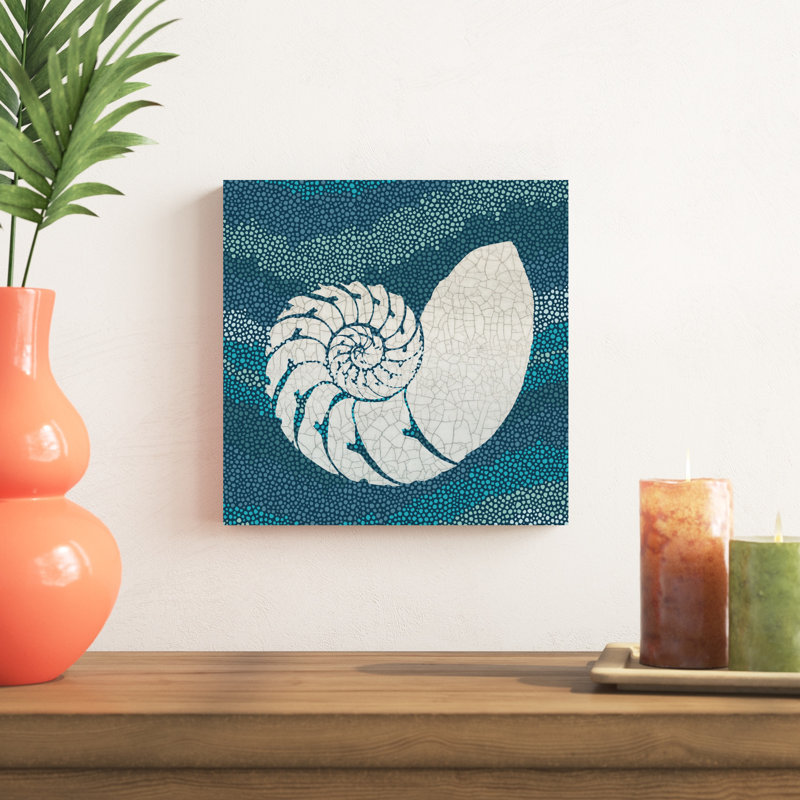 Verre de mer III, H 12 po x l 12 po