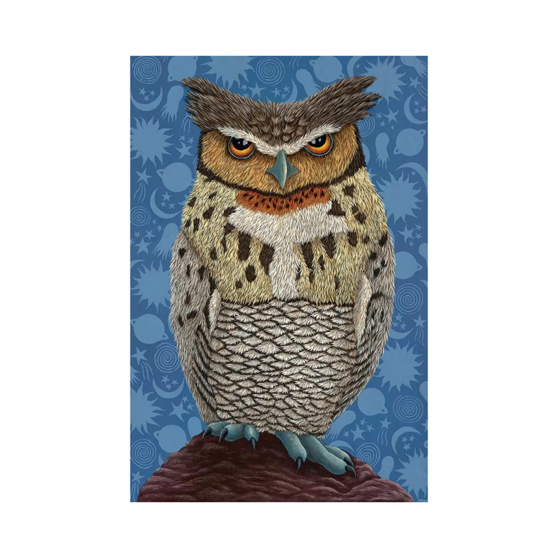 Mr Majestic by Marisa Ray - Wrapped Canvas Painting, 20.32 cm H x 30.48 cm W