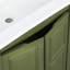 Meuble-lavabo de 24 po avec lavabo rectangulaire en céramique, structure en bois massif, panneaux latéraux, cadre à fermeture en douceur-1025954612-1025954617