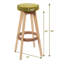 Tabouret de bar pivotant 29 po Torino