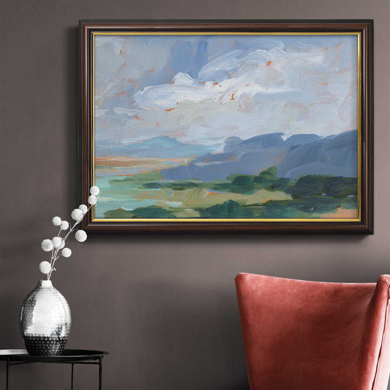 Painter's Composition Study III, toile encadrée de qualité supérieure - prête à être accrochée, H 20 po x l 16 po x P 2,5 po