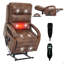 Fauteuil inclinable électrique à deux moteurs Power Brown-1103547826