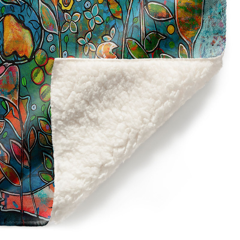 L’oeil vous verrez une couverture sherpa doux, l 68 po x L 80 po