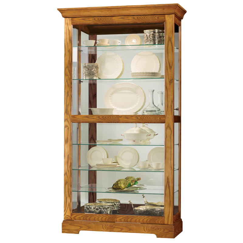 Tyler VII Lighted Curio Cabinet