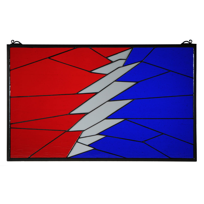 Greatful Dead Stained Glass Window