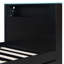 Wood Daybed With Trundle,Desk,LED Light And USB-881347372-881347375
