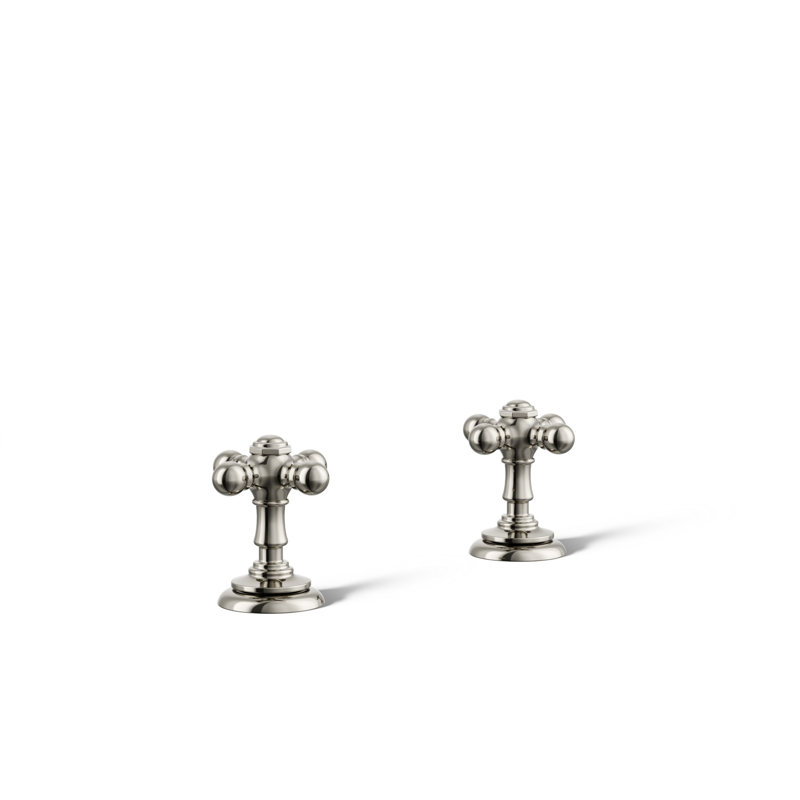 Poignées en croix pour lavabo de salle de bain Artifacts
