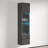 Fly 15.75" Floating Bookcase with 16-Color LED Lighting, High Gloss Finish-148137893