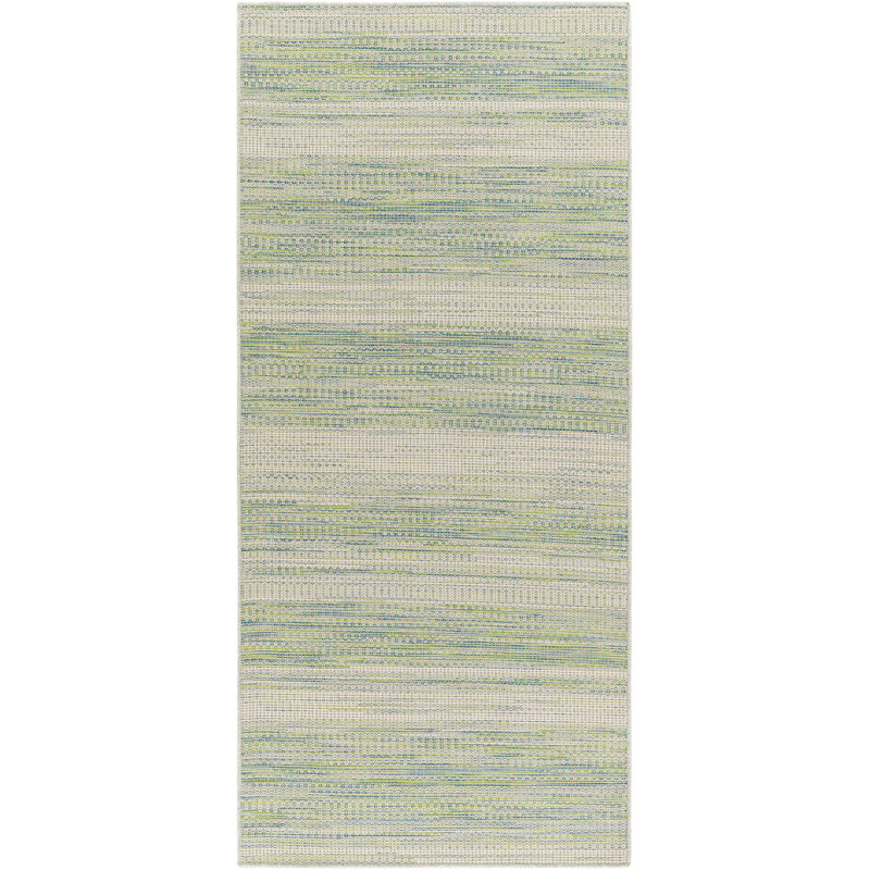 Damiani Striped Indoor / Outdoor Rug, Rectangle 8'11" x 12'