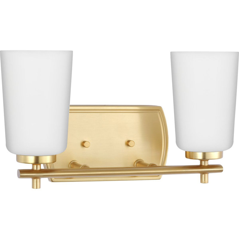 Bollin 2 - Light Dimmable Vanity Light, Satin Brass
