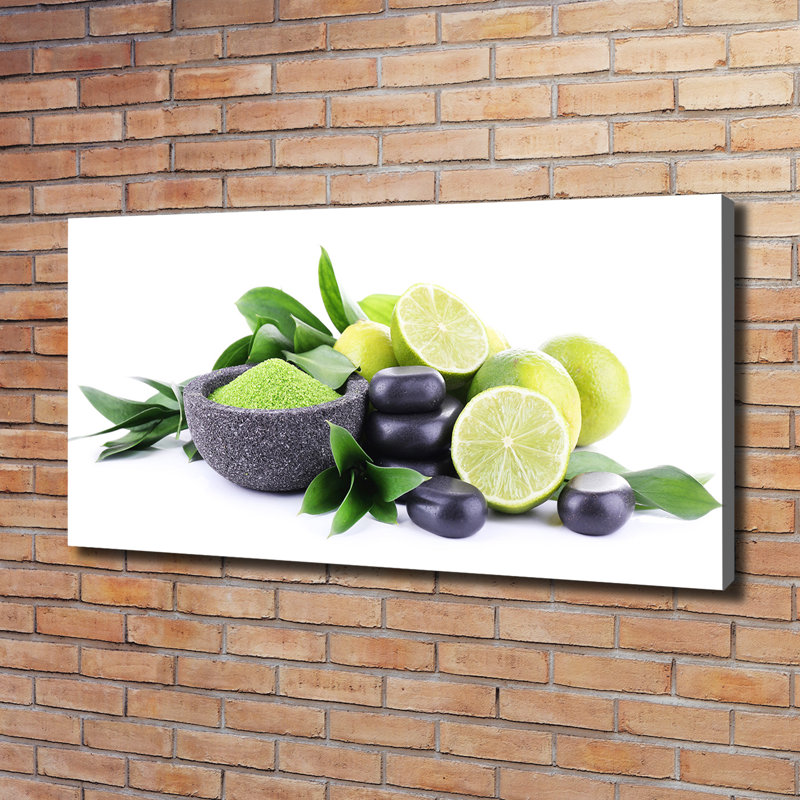 Limes And Stones - Wrapped Canvas Print