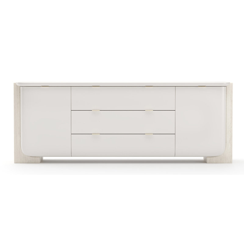 Overlap Sideboard, White