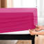 Microfiber Brushed Deep 40cm Fitted Bed Sheet-1910648897-1910648922