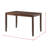 Lashbrook 6-Person Solid Wood Dining Set