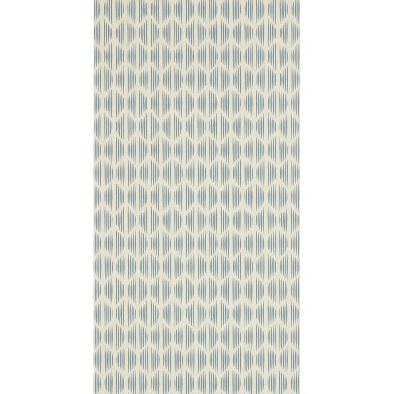 Papier peint Schumacher x David Oliver Ovington, Bleu