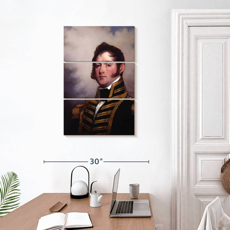 Leisha Commodore Oliver Hazard Perry, H 32 po x l 20 po
