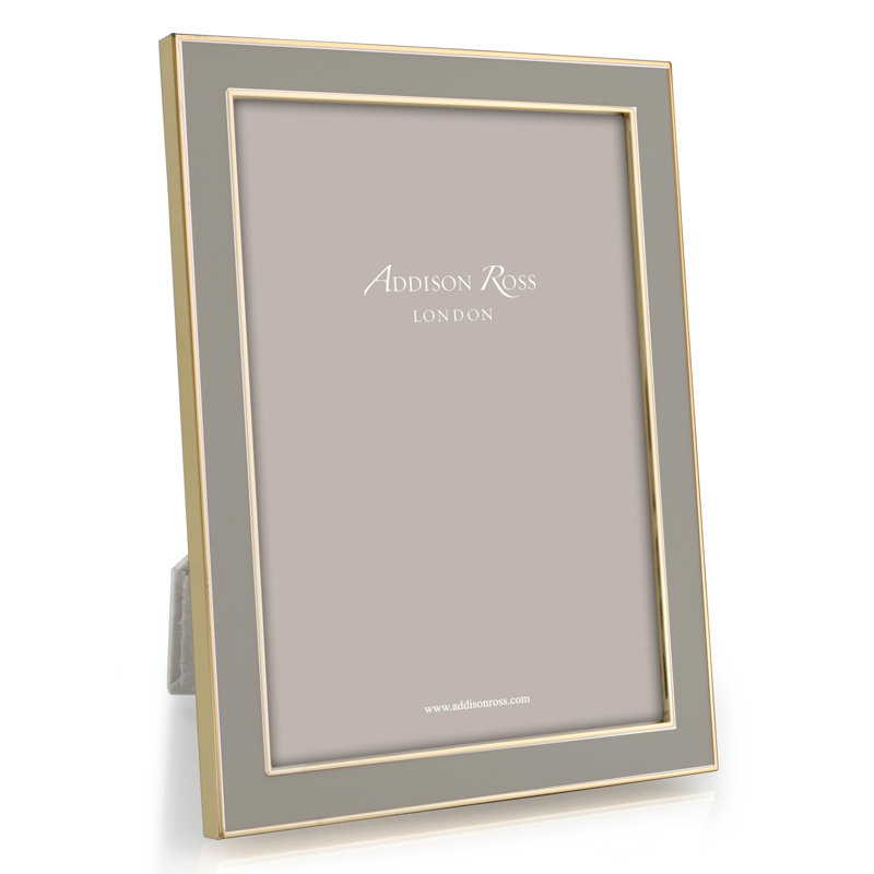 8x10 15mm Taupe & Gold