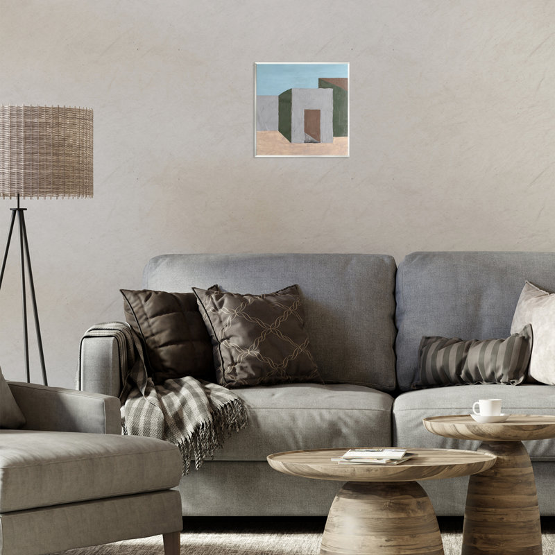 «Geometric Desert House» par Michael Willett