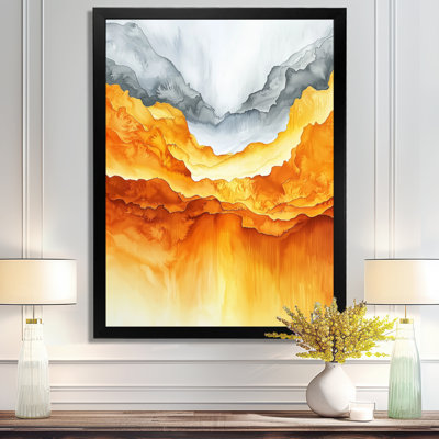 Oberta - Abstract Canvas Art Print