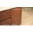  Vintage 74‘’W Solid Wood Sideboard with Hammered Iron Handles