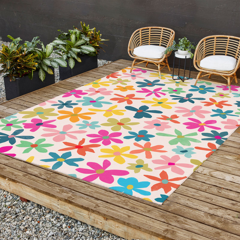 Tapis rectangulaire Niamh avec envers antidérapant, Rectangle 8 pi x 12 pi