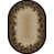 Oval 5'3" x 7'3"