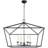 Sedley 28 -Inch Wide 4 - Light Dimmable Lantern Geometric Open Frame Chandelier Aged Iron-1001123330