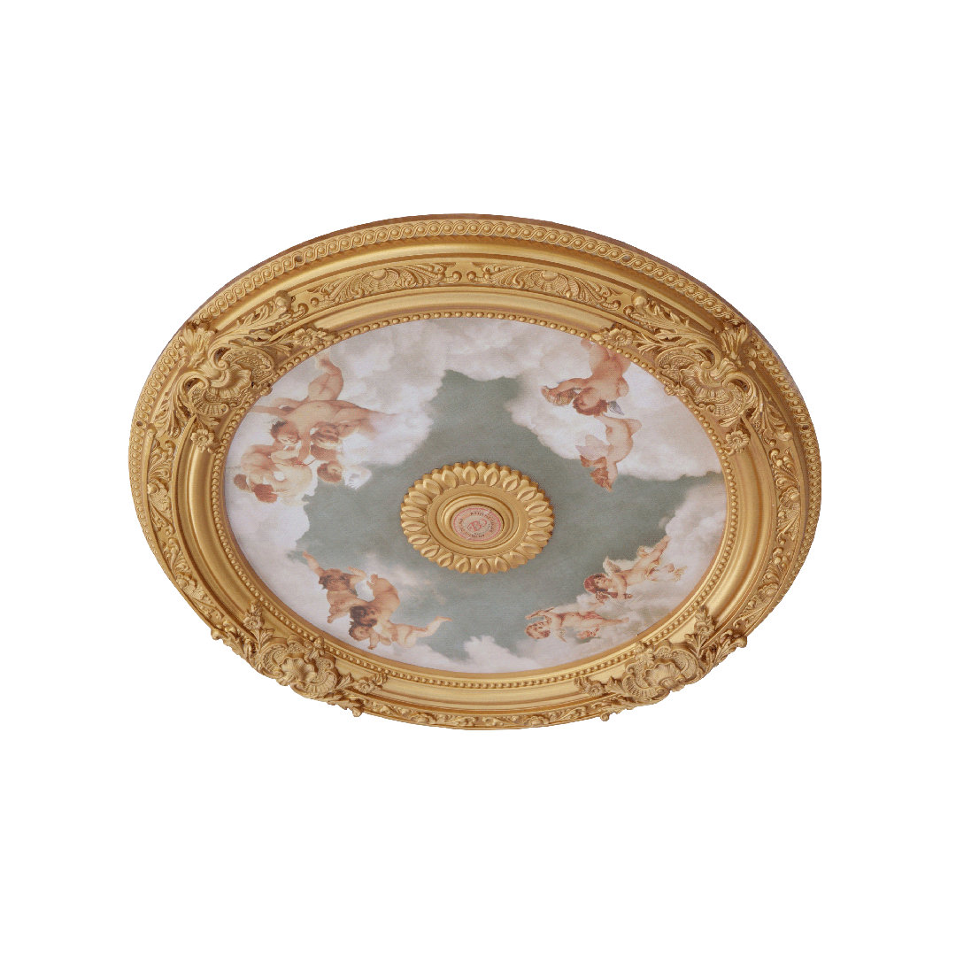 Round Chandelier Ceiling Medallion AFD Home