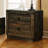Deford Farmhouse Style Nightstand Classic End Table with 2 Drawers,Night Stand -1266885747