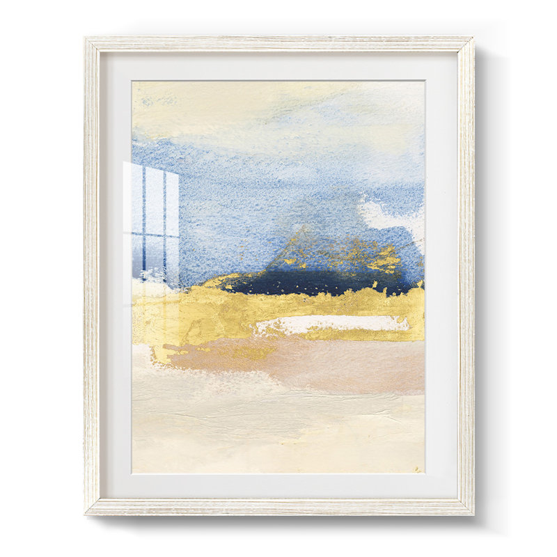 Pampa II - impression encadrée, H 28,5 po x l 20,5 po, Blanc