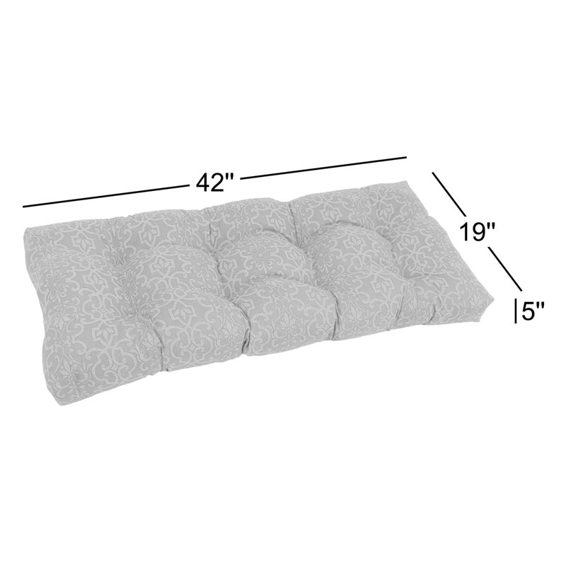 Outdoor 5'' Loveseat Seat Cushion, Vanya Paprika