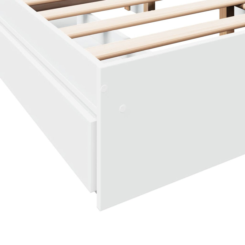 Greger Bed, 120 x 190cm, White