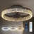16'' Smart LED Ceiling Fan with Light and Remote APP Control-821690361