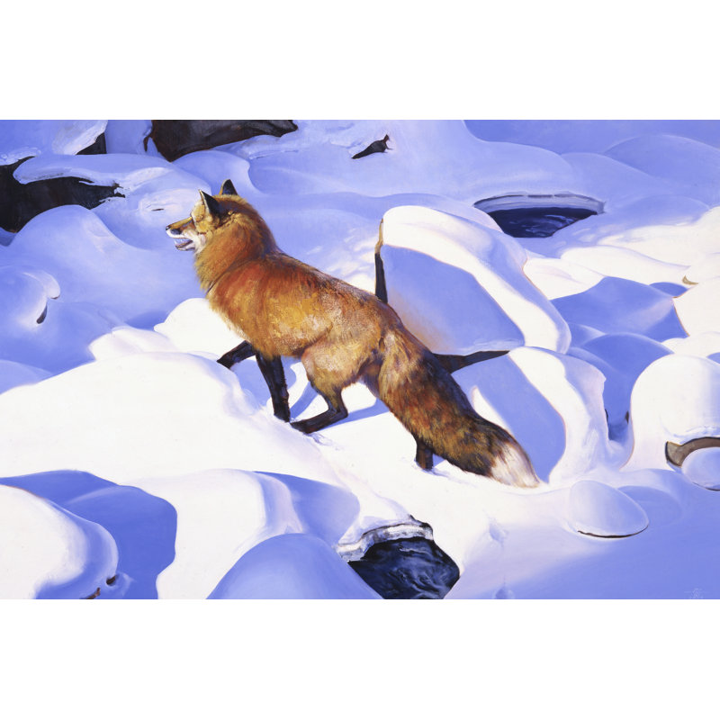 Fire & Ice by Julie T. Chapman - Wrapped Canvas Print, 81cm H x 122cm W