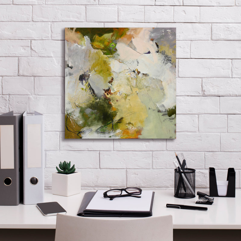  «Evergreen 2» par Design Fabrikken, art mural sur toile, H 18 po x l 18 po
