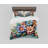 Super King Quilt Cover Set, 100% Soft Polyester & Cotton Blend, 102.4 x 86.6 Duvet Cover & 19.7 x 31.5 Pillowcases (2 Pieces) | Machine Washable, Envelope & Button Closure | Elegant & Durable Bedding Solution-119200415-119200362