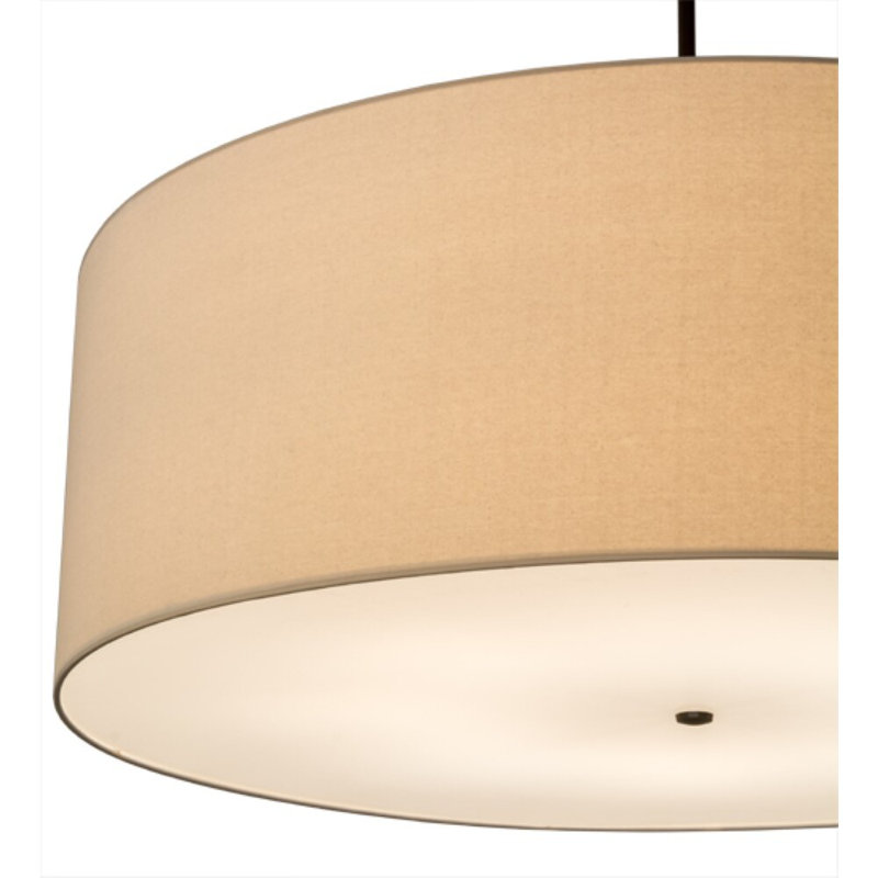 Cilindro Drum Chandelier, 63.5" H x 48" W x 48" D