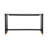 Everly Quinn Wood And Stone Console For Elegant Home Décor
