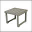 Table d'appoint d'extérieur en bois d'acacia rustique, durable et élégante pour le patio et la cour arrière