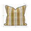 Oreiller Roper moutarde 24 x 24-131554510-131635506