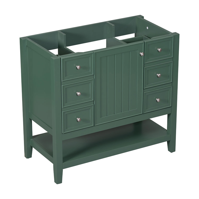 Base de meuble-lavabo simple 35,51 Mulina seulement, Vert